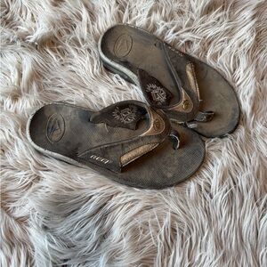 Reef Charcoal and Ash Flip Flops
